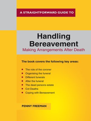 cover image of A Straightforward Guide to handling Bereavement